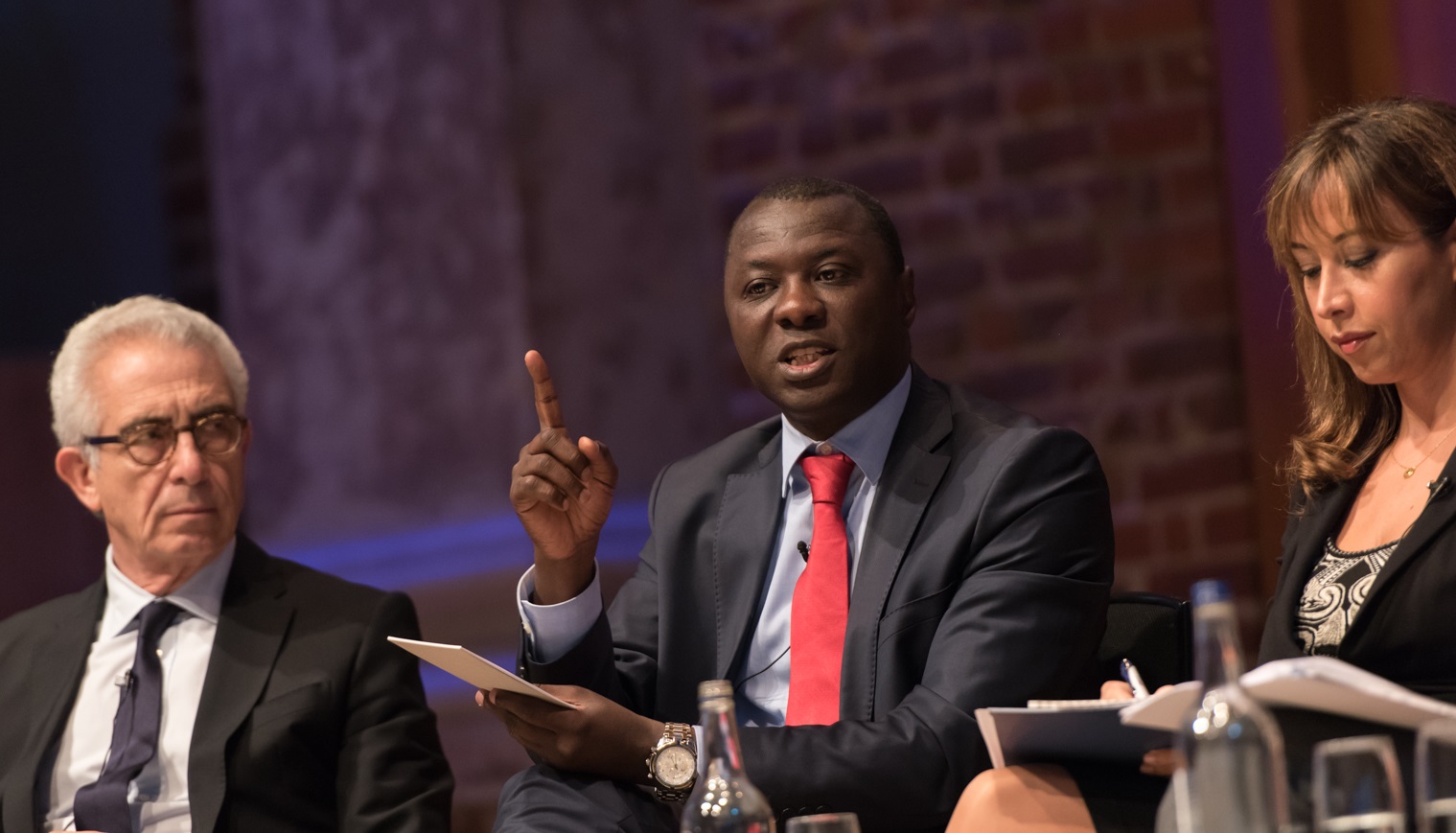 Ghana Deputy Minister speaking in London