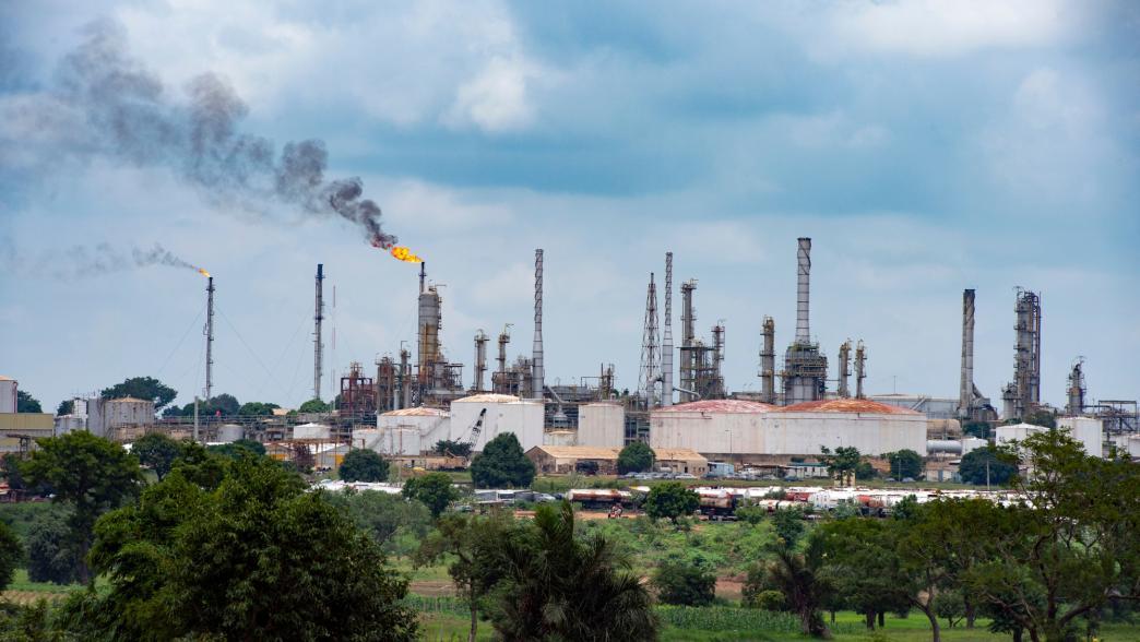 Nigeria oil flare