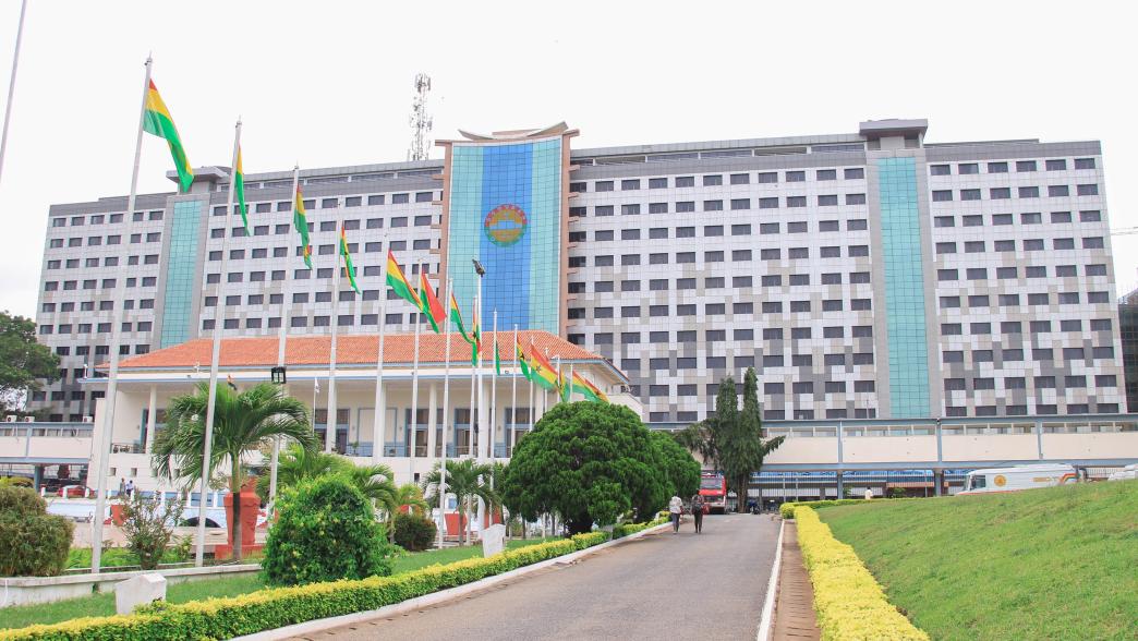 Ghana parliament building 