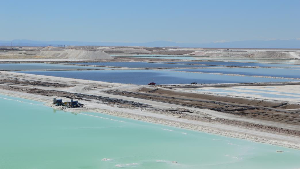 Salt mines in Chile