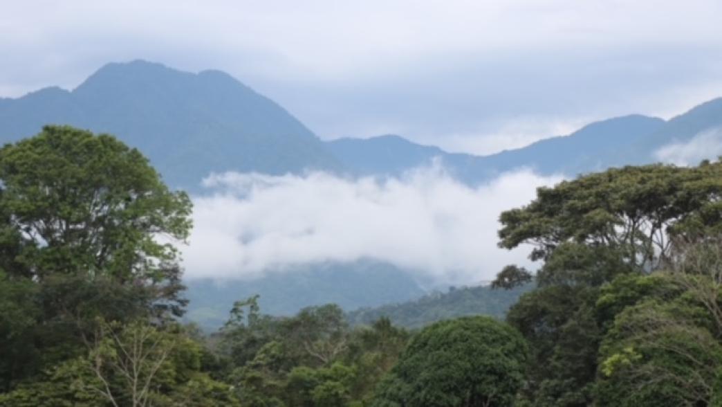 View of Mocoa in Colombia