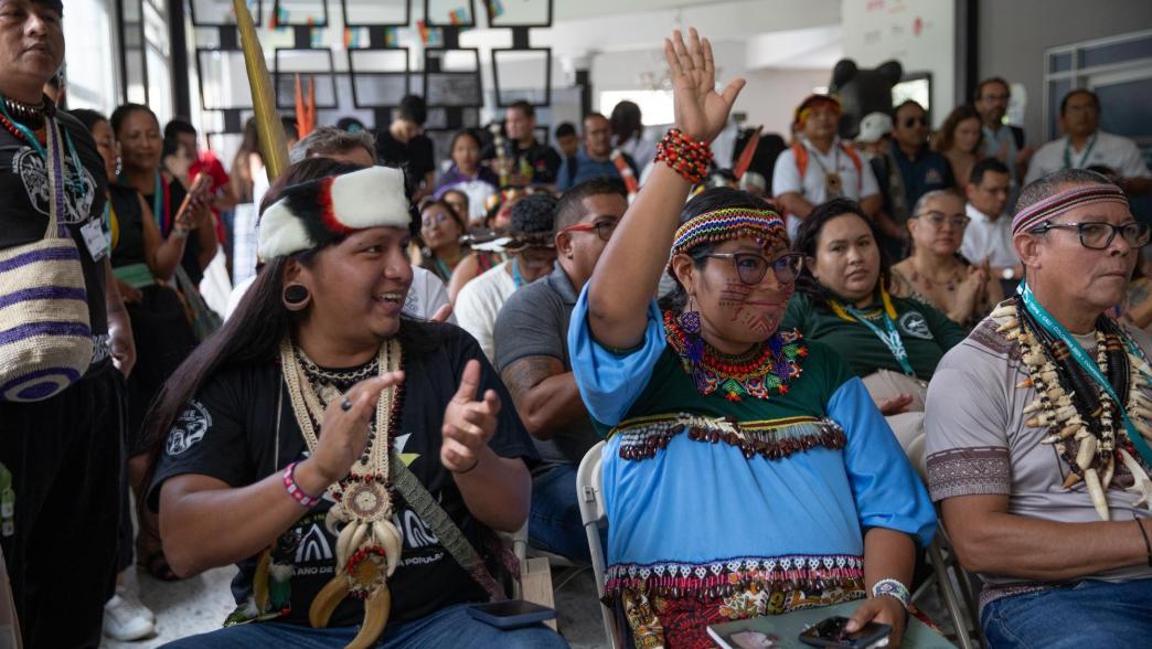 Indigenous Peoples' group at COP