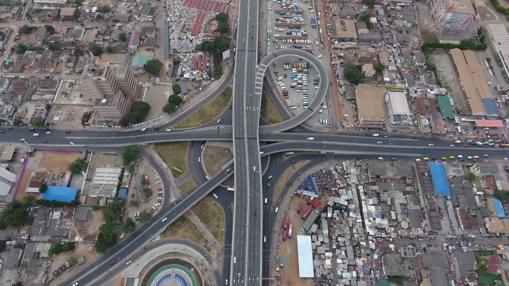 Interchange in Ghana