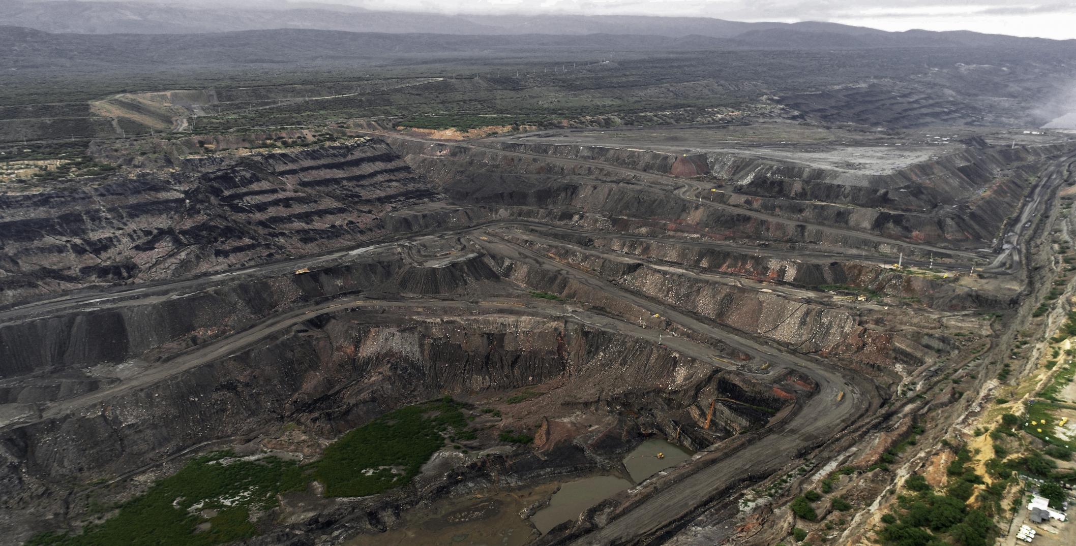 Cerrejón, mina de carbón, La Guajira, Colombia