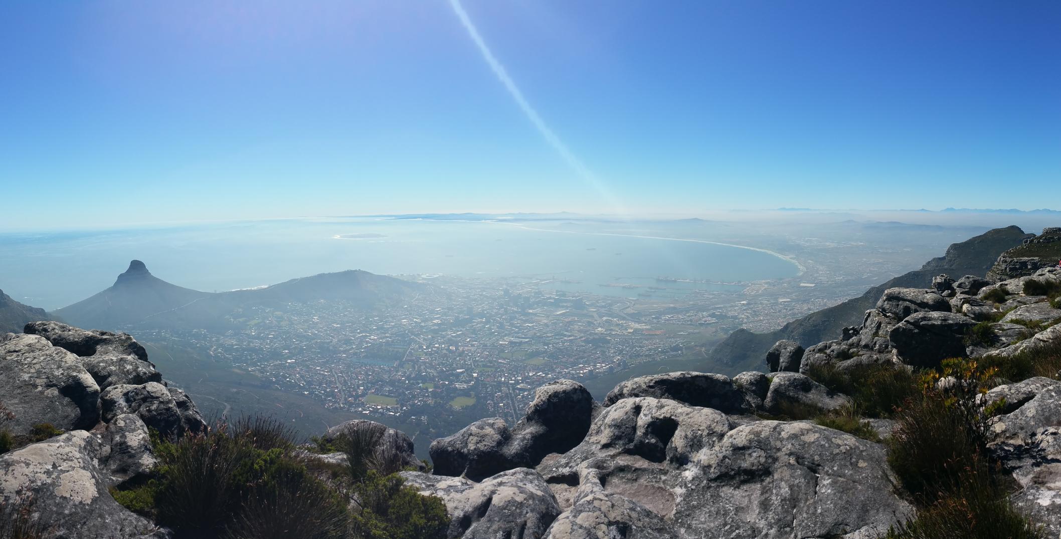 Panoramic image of Cape Town, South Africa