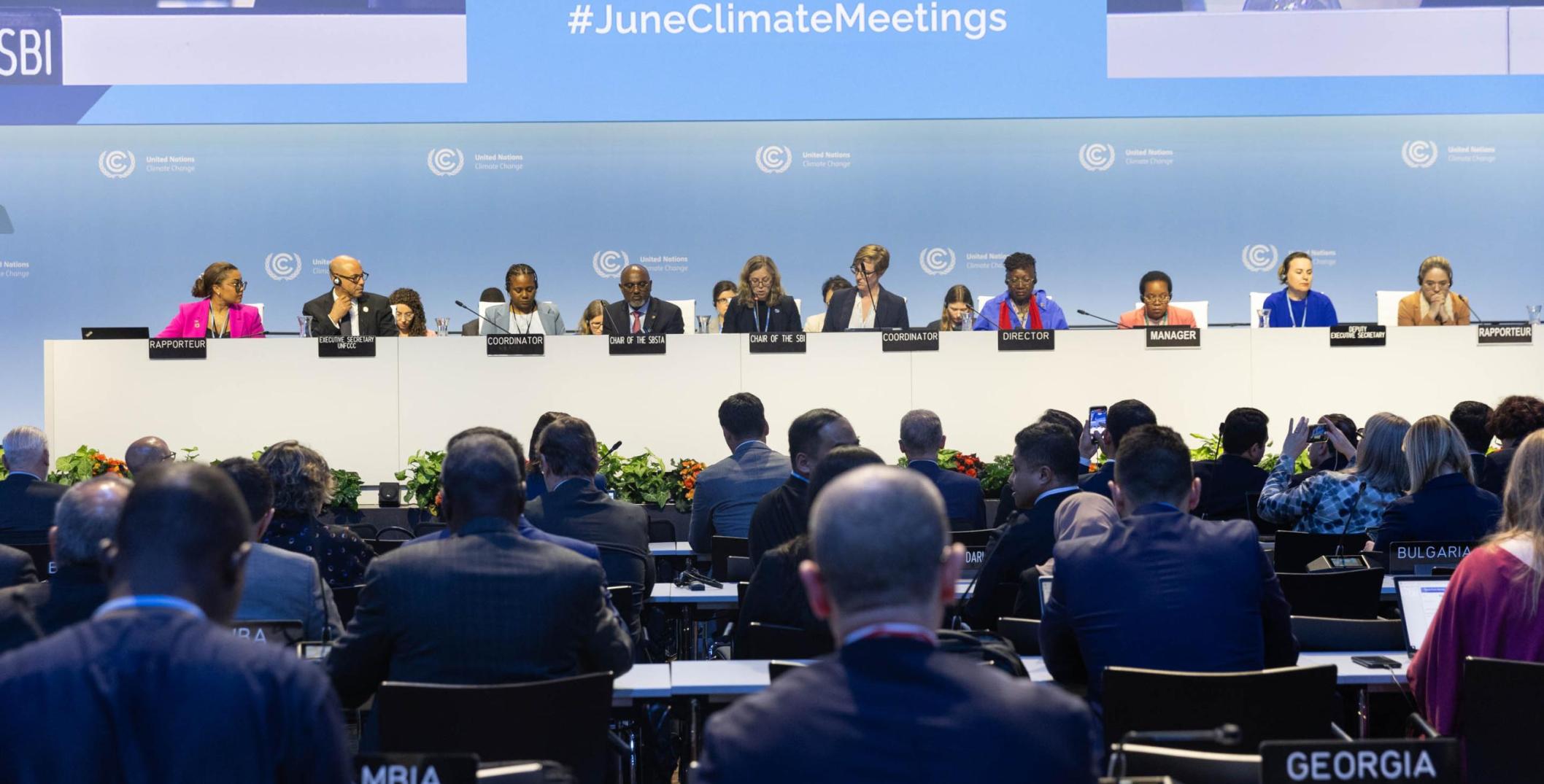 Panel at the Bonn 2025 Climate meetings