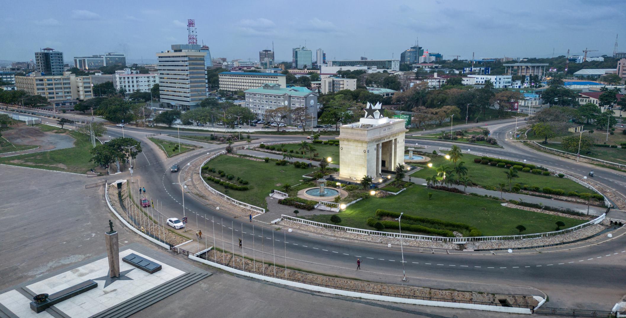 Ghana independence arch
