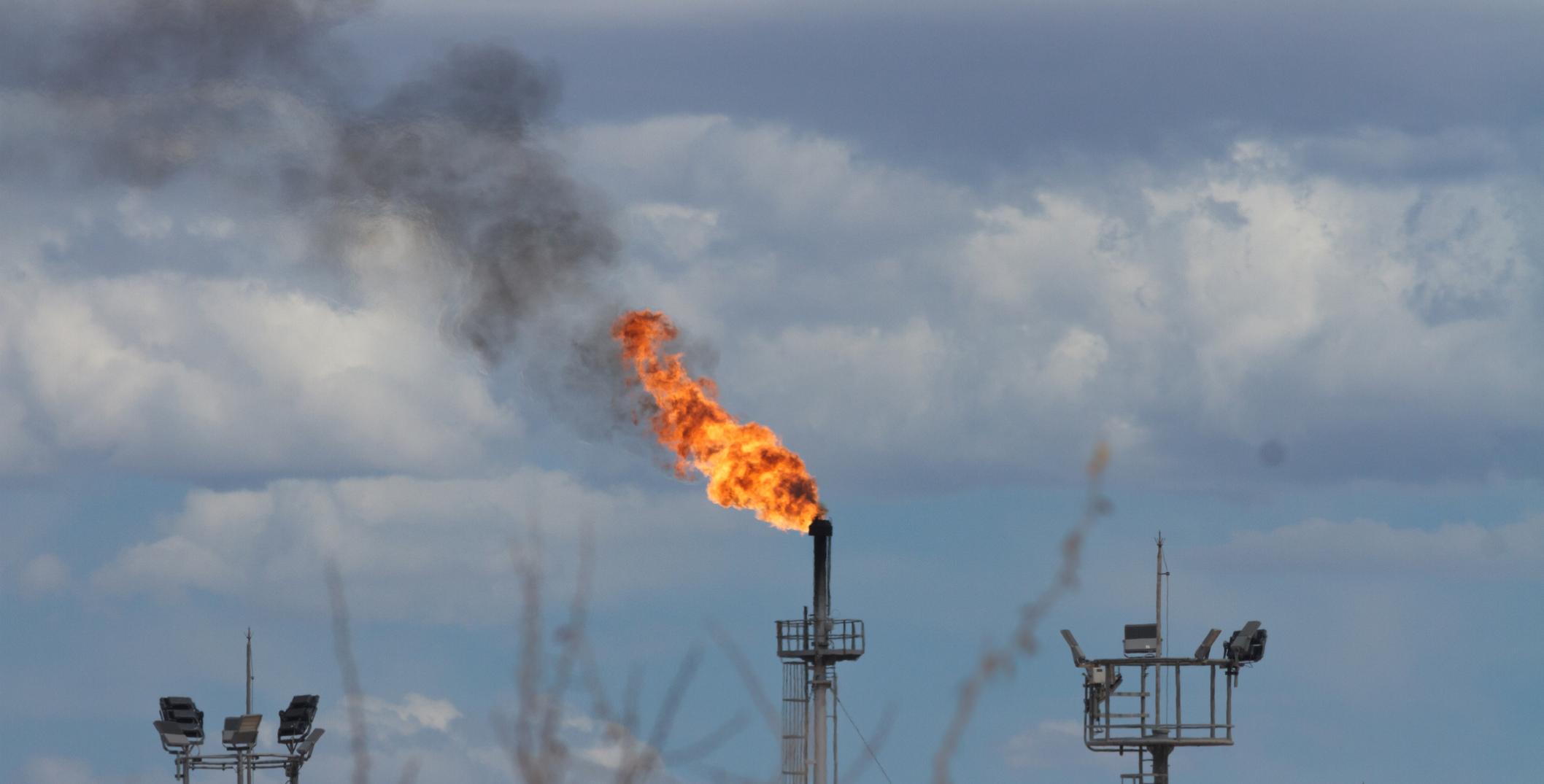 Gas flaring