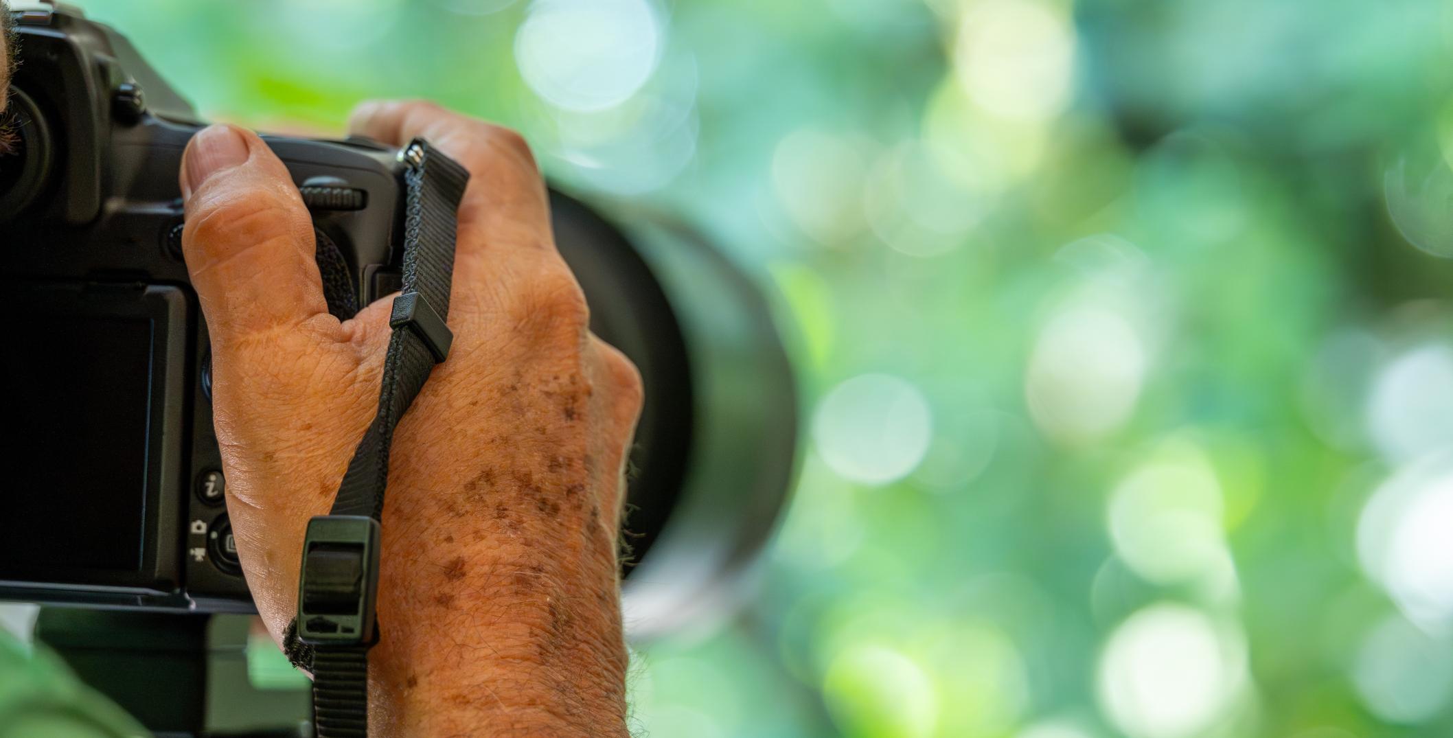 Photographer taking pictures