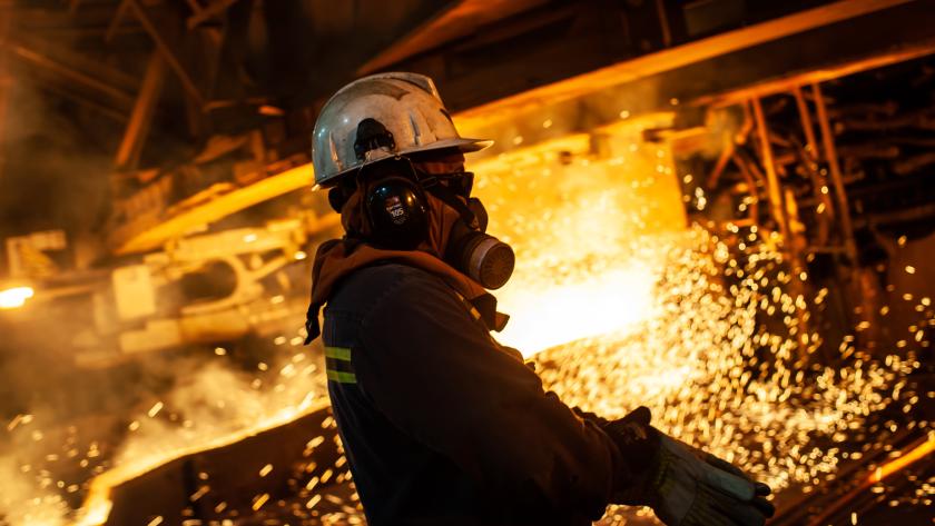Nickel processing worker