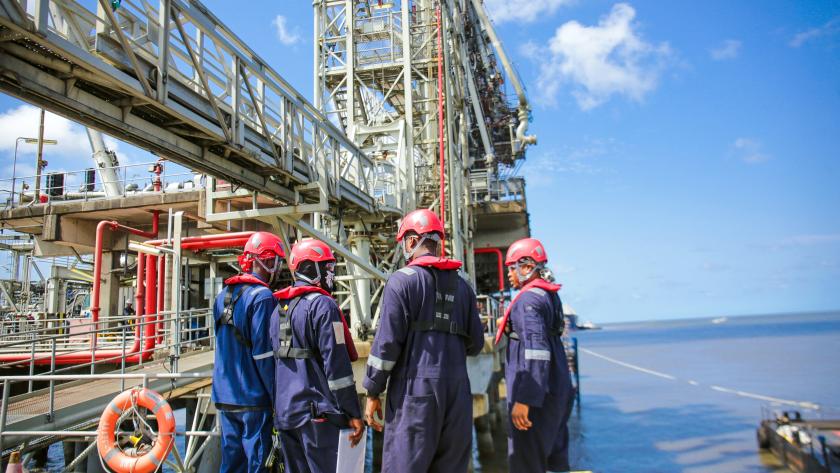 Oil and gas platform