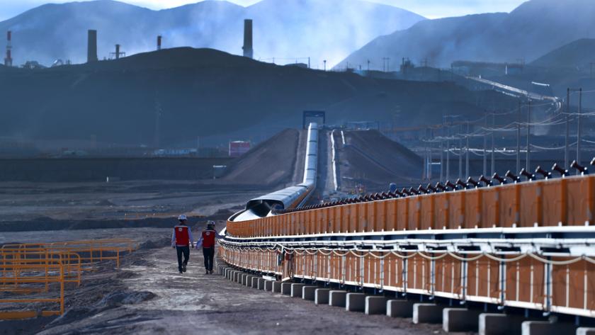 Chile open-pit copper mine