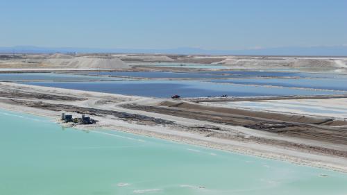 Salt mines in Chile