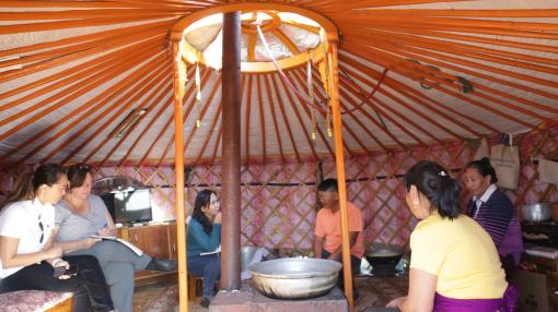 Community meeting, Mongolia