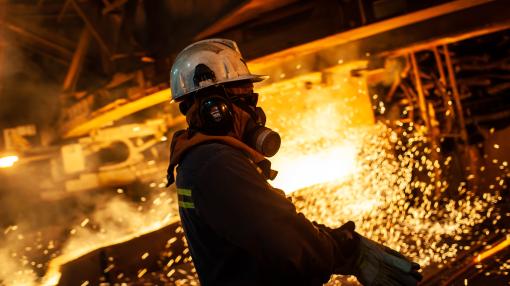 Nickel processing worker