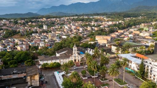 Vista de la ciudad de Mocoa, Colombia. Crédito: iStock/EGT