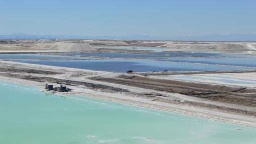 Salt mines in Chile
