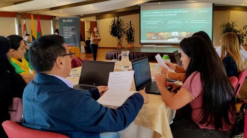 Taller de metanarrativas en Colombia