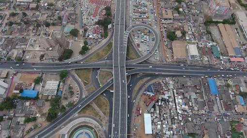 Interchange in Ghana