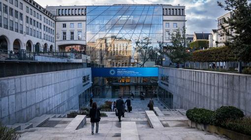 Entrance to the EITI Global Conference 2026
