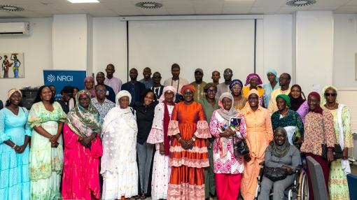 Participants à la rencontre de partage et de retour d’expérience à Thiès, au Sénégal.