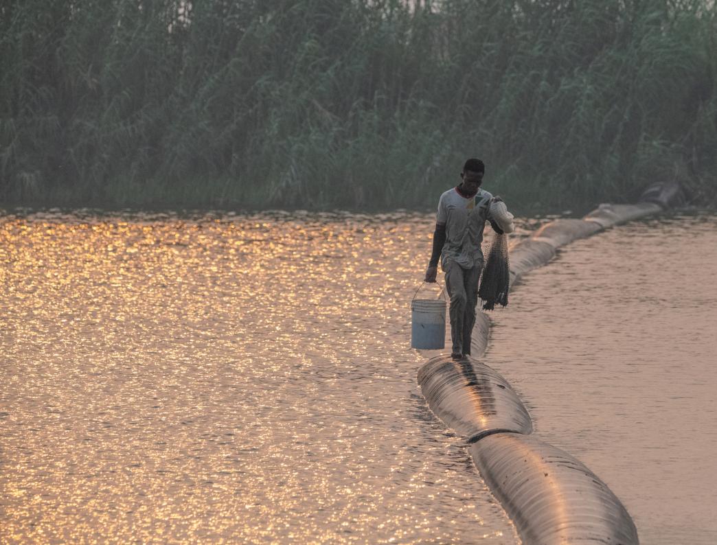 Nigeria fisherman