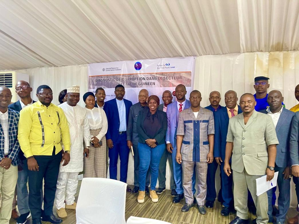 Workshop convened by NRGI in Guinea to strengthen the fight against corruption.