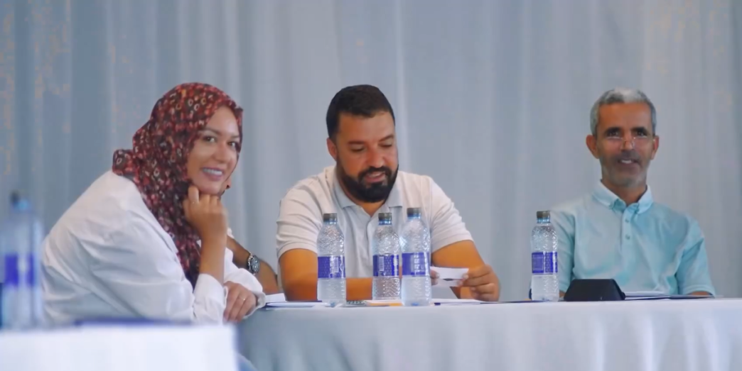 Workshop participants in Tunisia