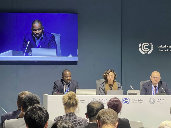 Denis Gyeyir at COP29