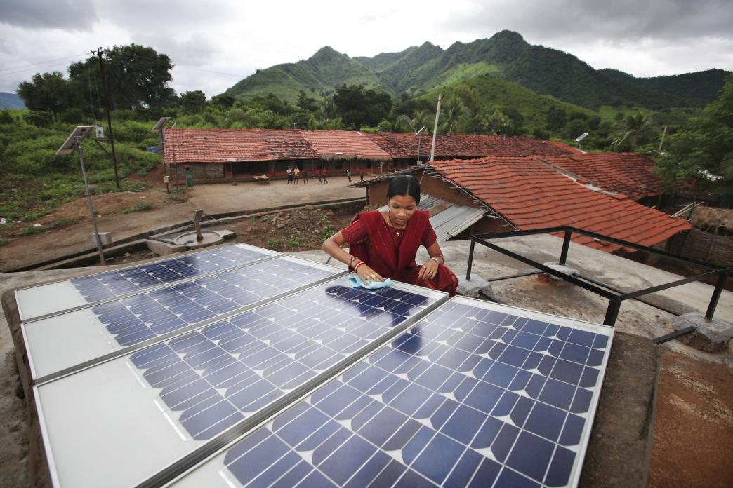 Solar power in India