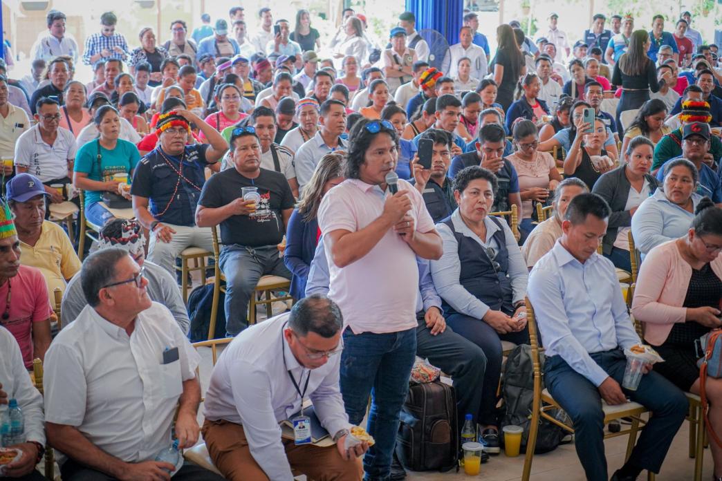 Líderes y lideresas participan en evento sobre el futuro de los hidrocarburos en Loreto. Foto: Gorel