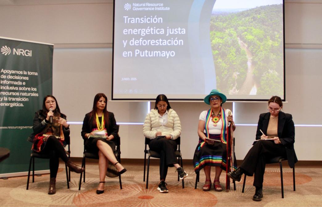 Participants at a workshop in Putumayo, Colombia